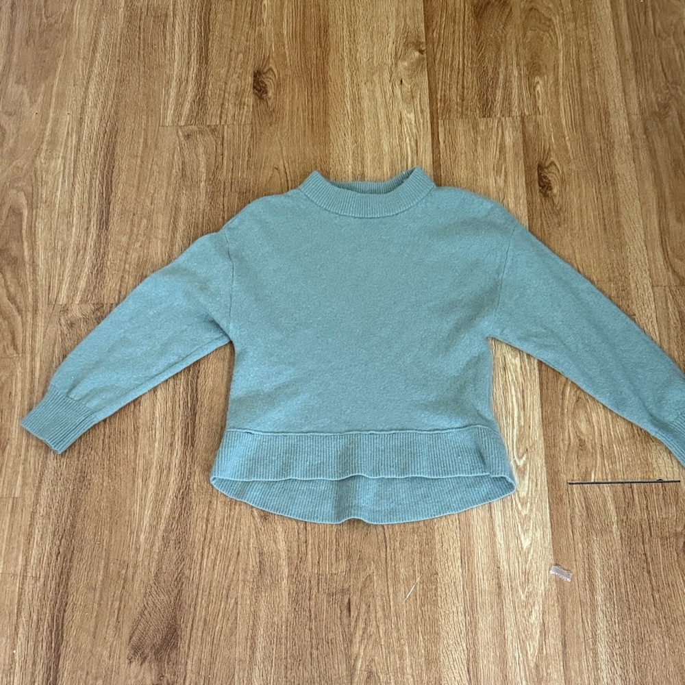 Alice + Olivia Mint Green Turtleneck Sweater